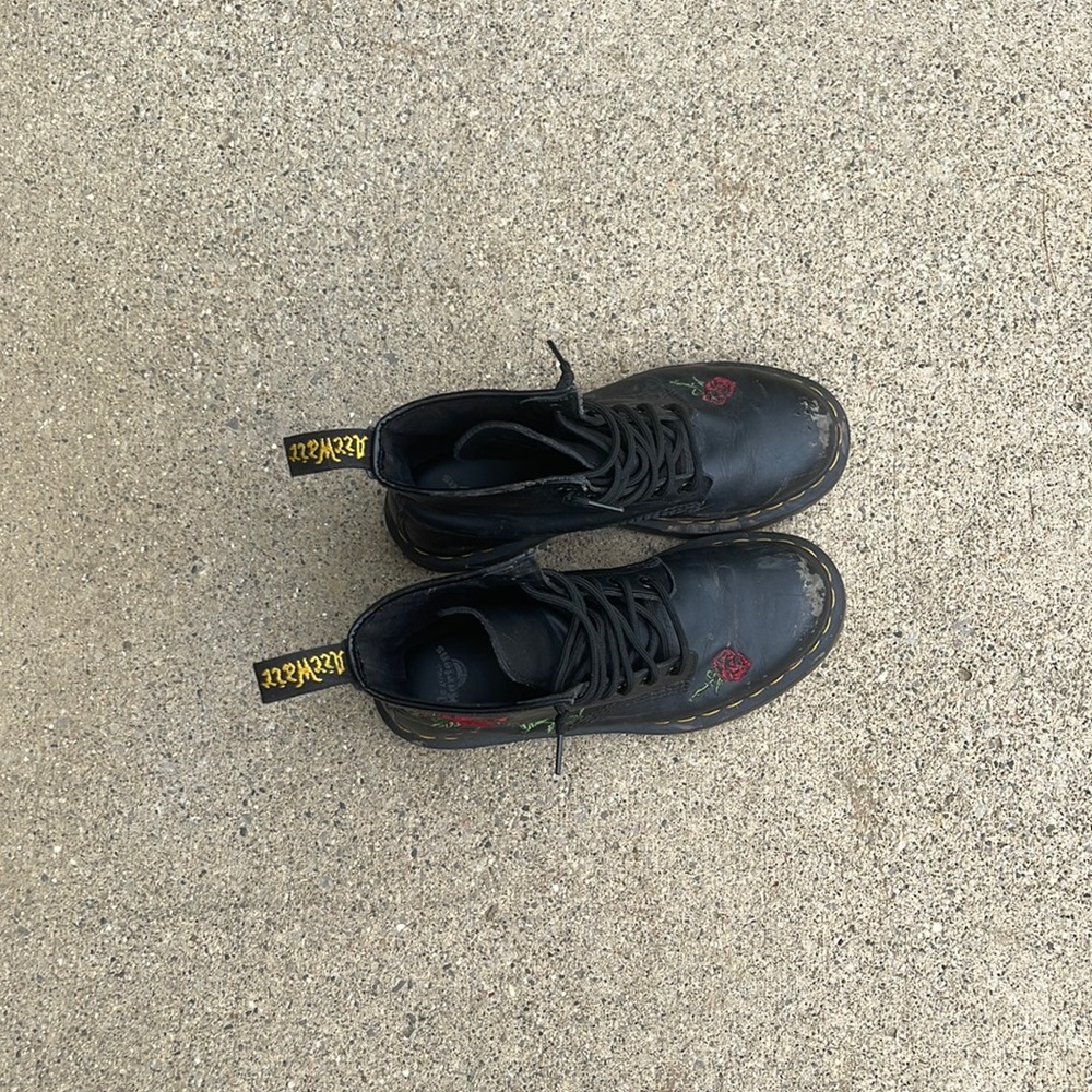 Dr Doc Martens combat boots